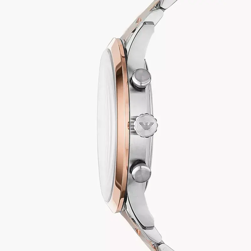 Emporio Armani Giovanni Chronograph Two-tone Men's Watch- AR11209